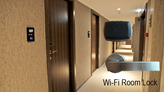 Wi-fi Hotel lock